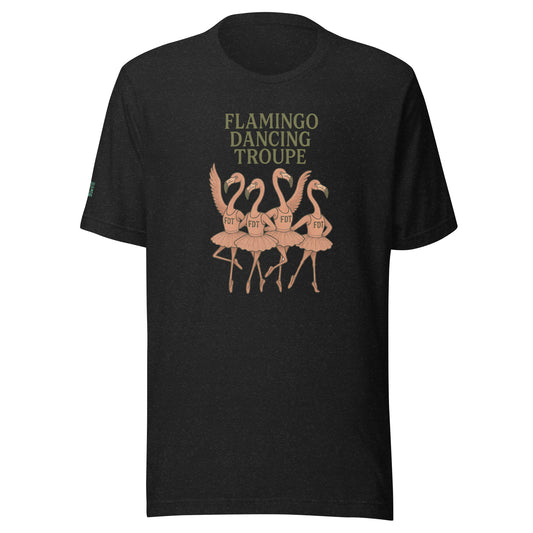 Flamingo Dancing Troupe T-Shirt - Political Satire Tee