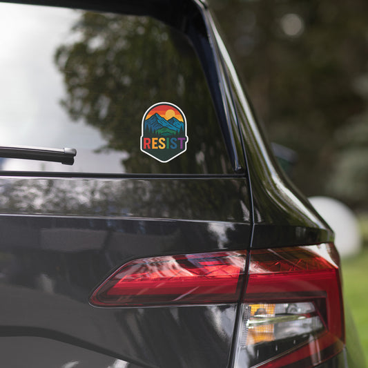 Rainbow Resist Sticker
