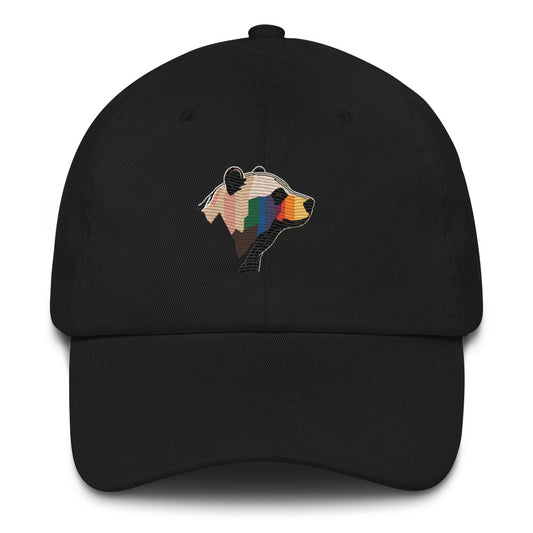 Rainbow Bear Dad Hat