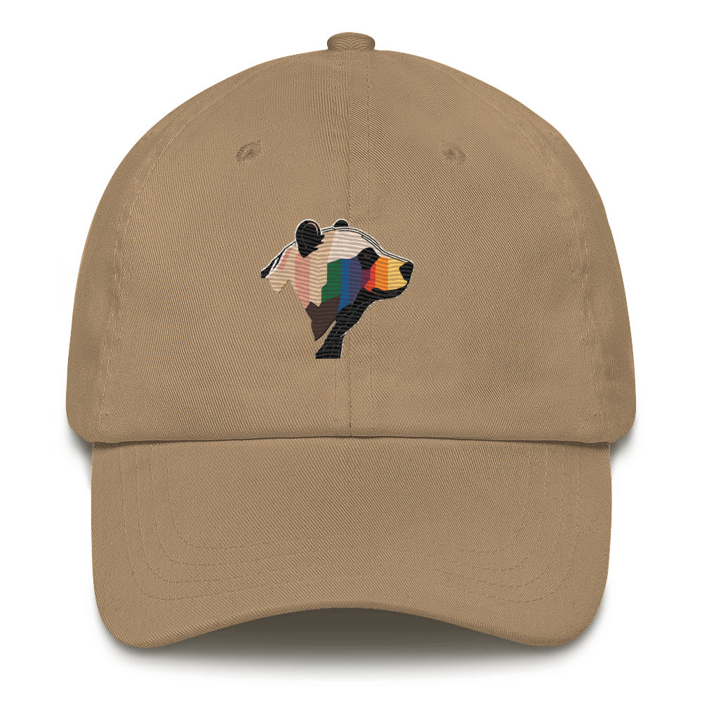 Rainbow Bear Dad Hat