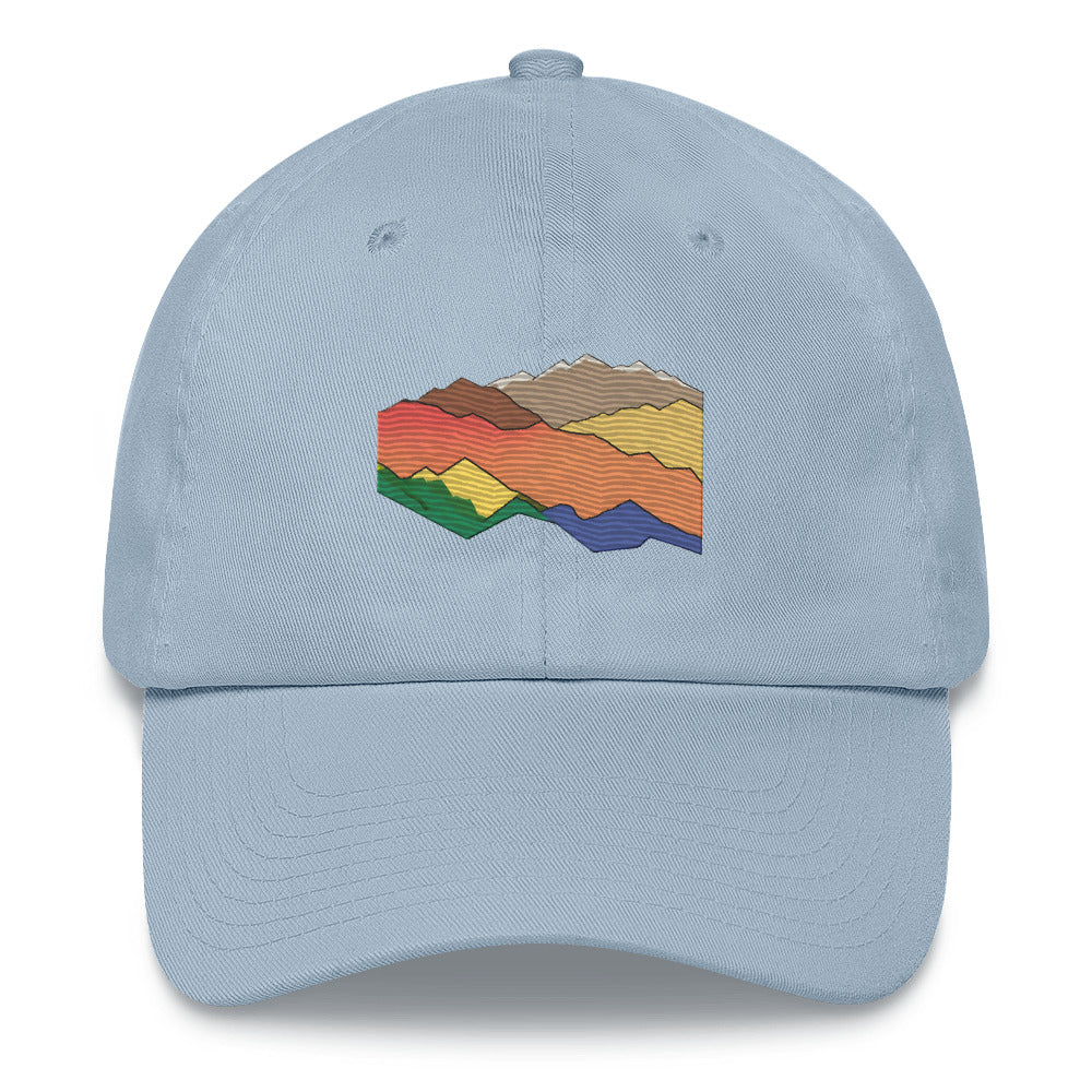 Rainbow Range Dad hat