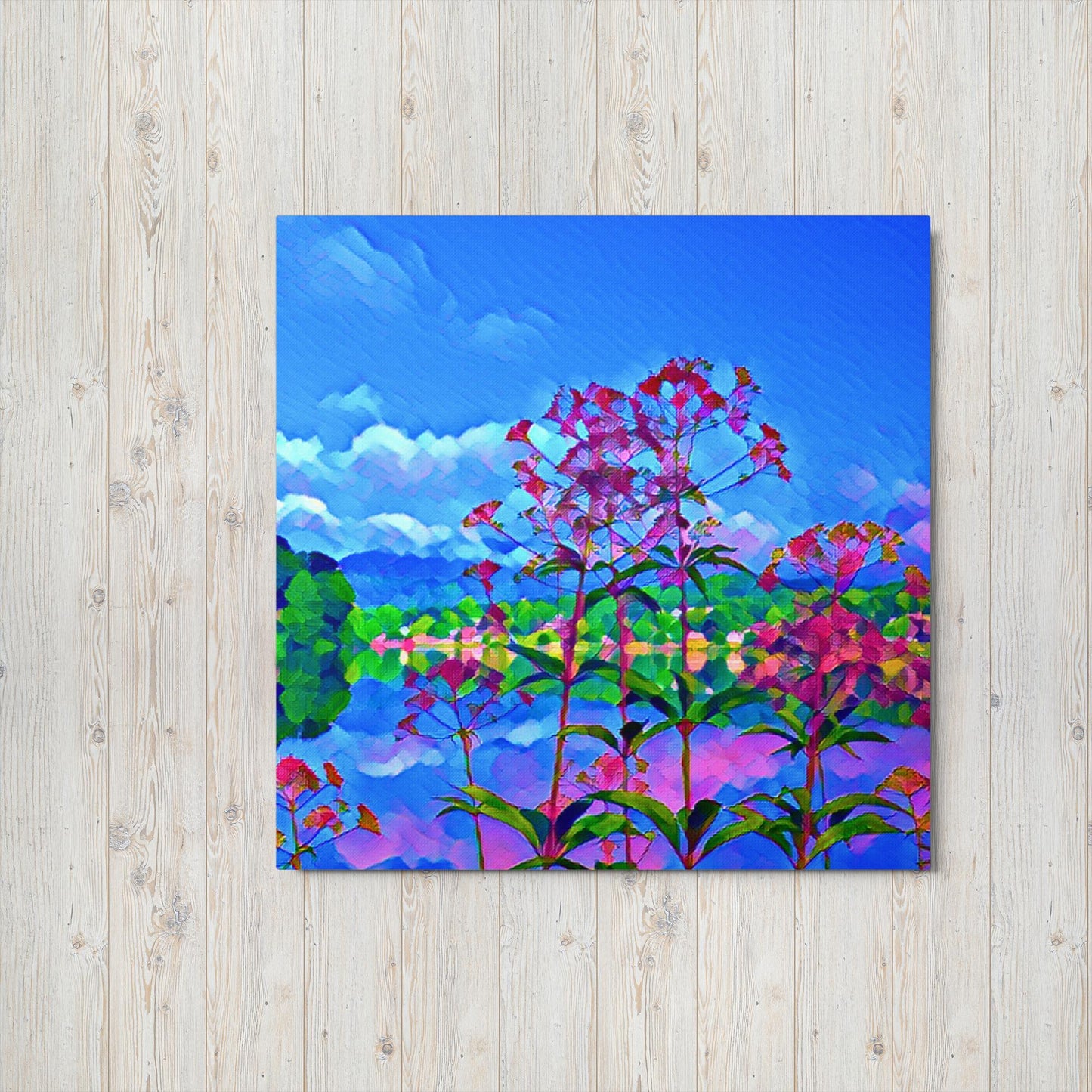 Spring Bloom at Lake Junaluska - Metal Print