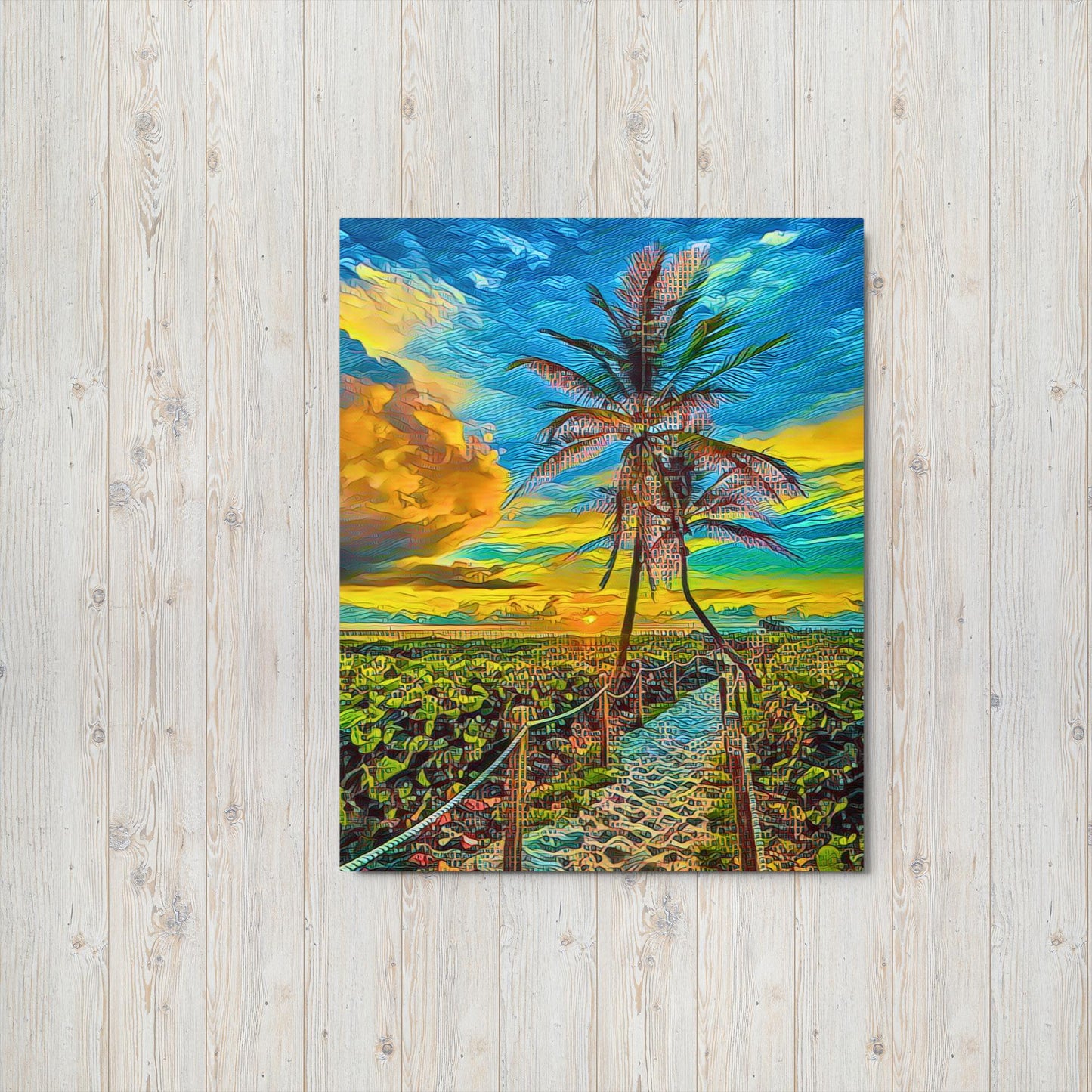 Delray Beach Sunrise - Metal Print