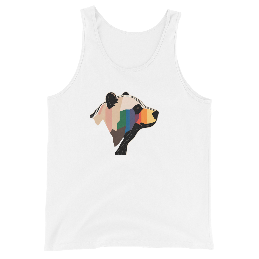 Rainbow Bear Pride Men's Tank Top