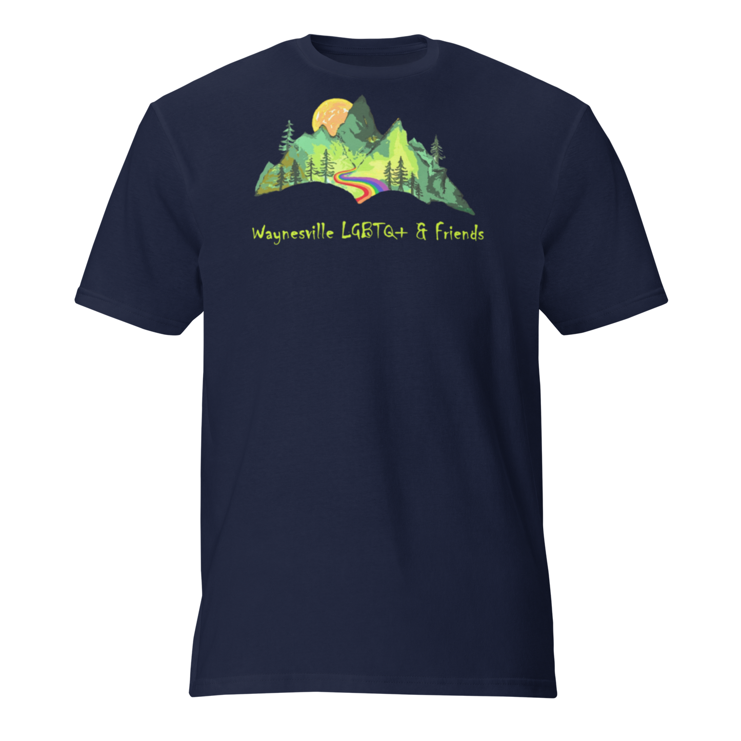 Waynesville LGBTQ & Friends T-Shirt (Original Design)