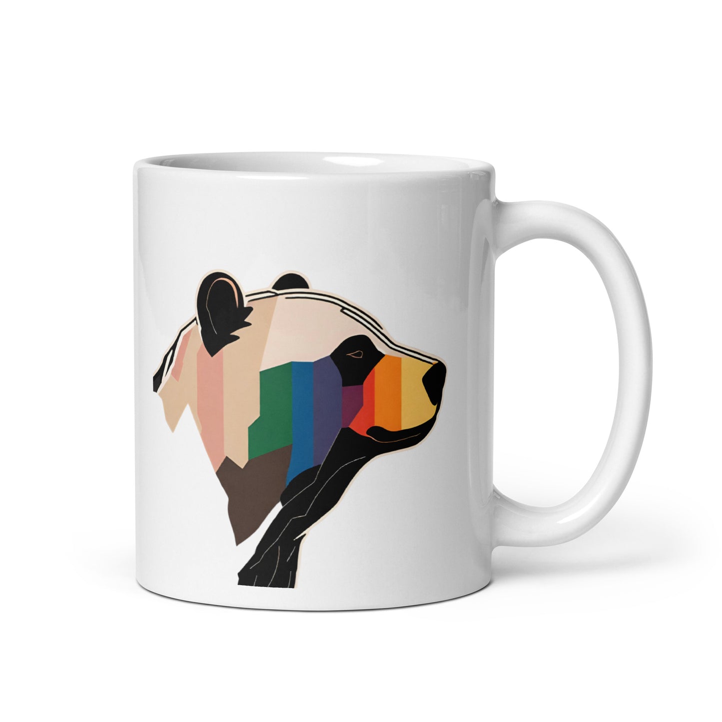 Rainbow Bear Pride Mug