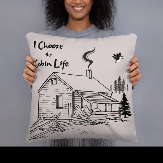 Cabin Life Pillow