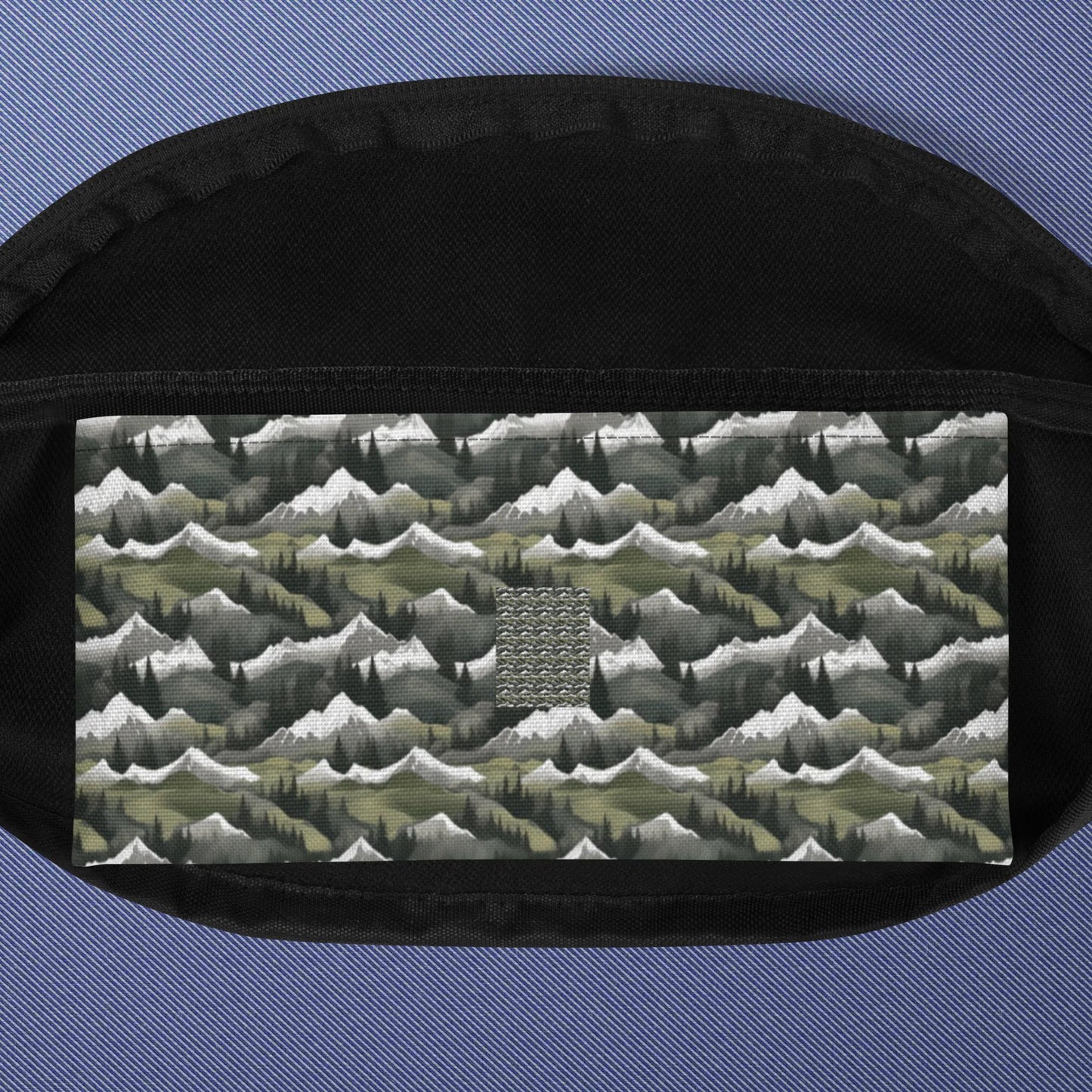 Mountain Graphic Fanny Pack