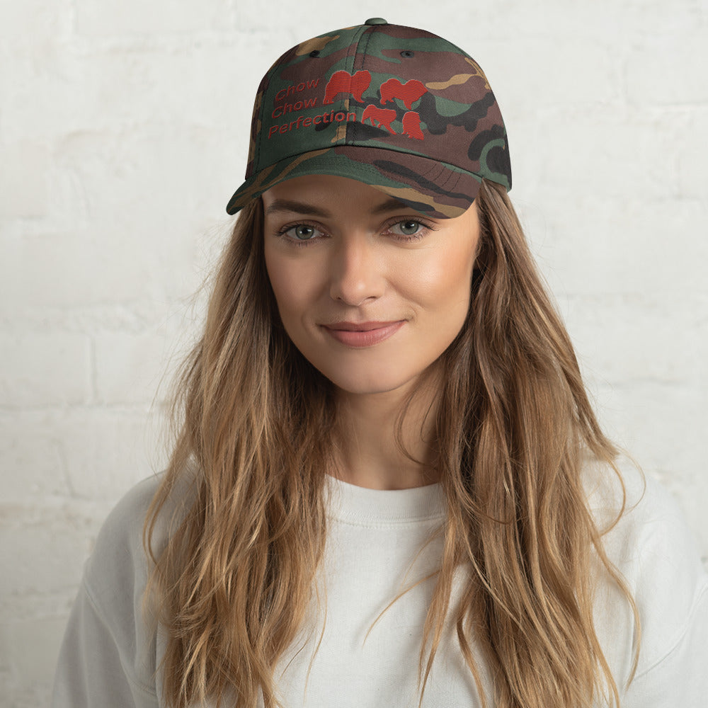 Chow Chow Perfection Embroidered Unisex Hat