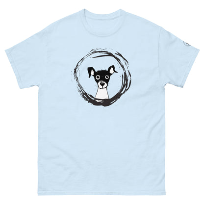 Peeking Puppy Men’s Graphic T-Shirt