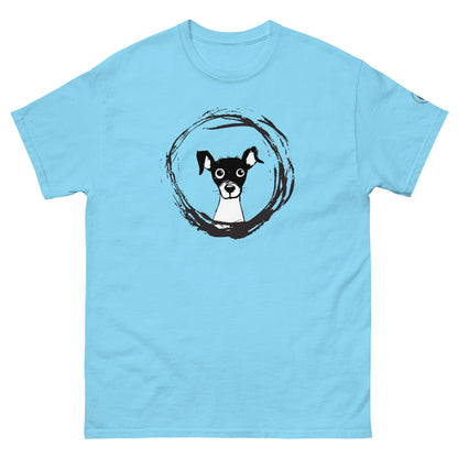 Peeking Puppy Men’s Graphic T-Shirt
