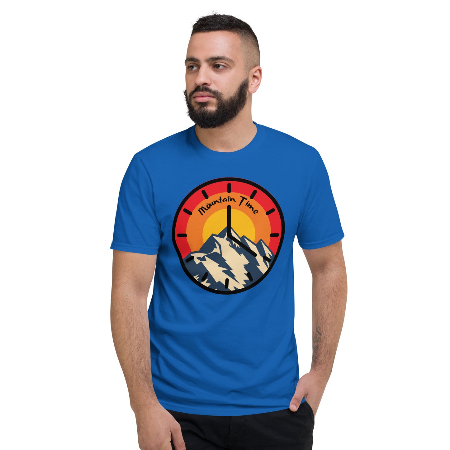 Mountain Time Graphic Unisex T-Shirt