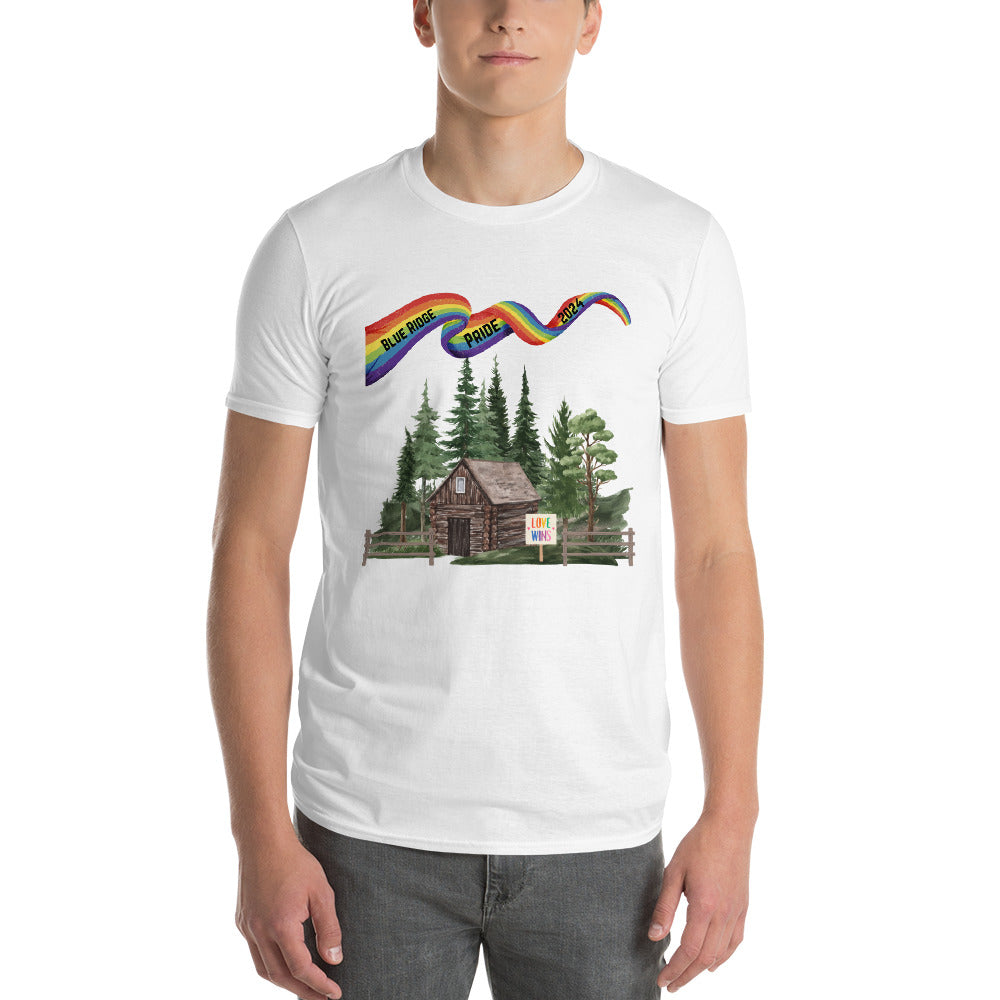 Blue Ridge Pride 2024 Short Sleeve Unisex T-Shirt