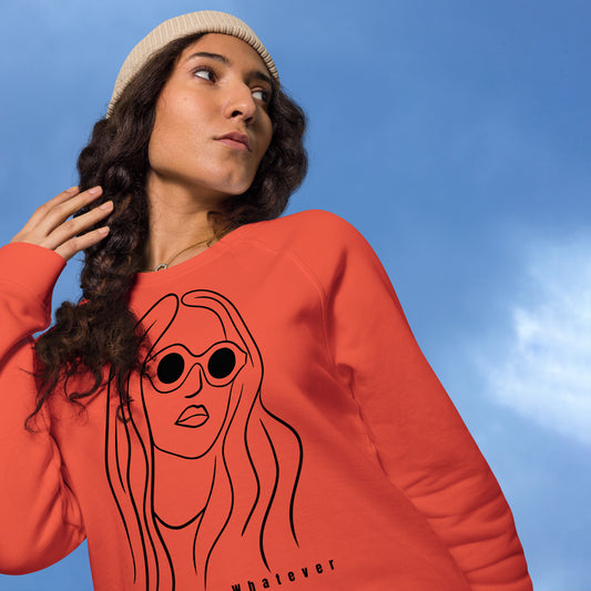 Whatever Graphic Womens Sweatshirt