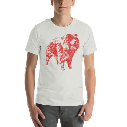 Confident Chow Chow Graphic T-Shirt