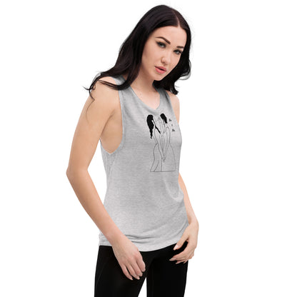 Mrs. & Mrs. Women's Muscle Tank