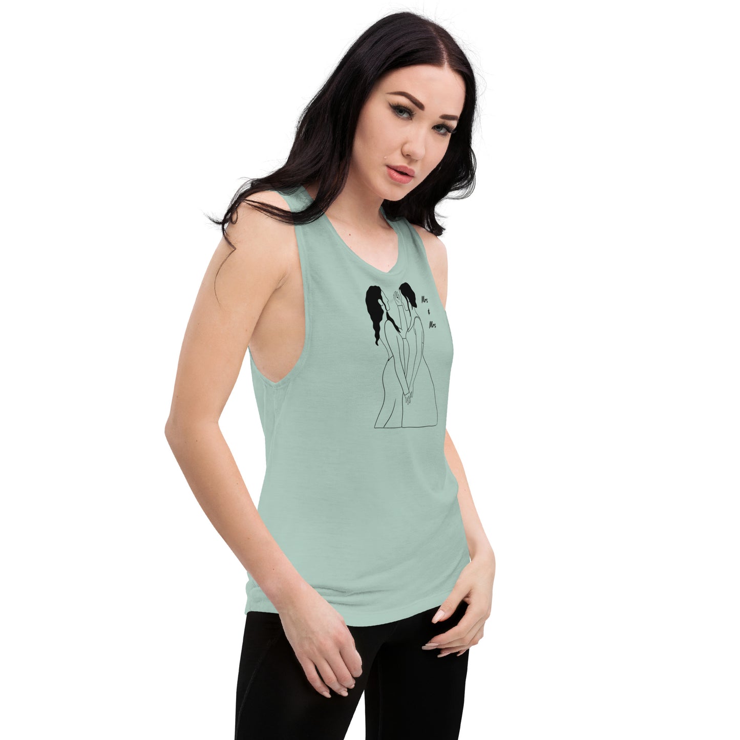 Mrs. & Mrs. Women's Muscle Tank