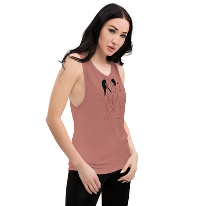 Mrs. & Mrs. Women's Muscle Tank