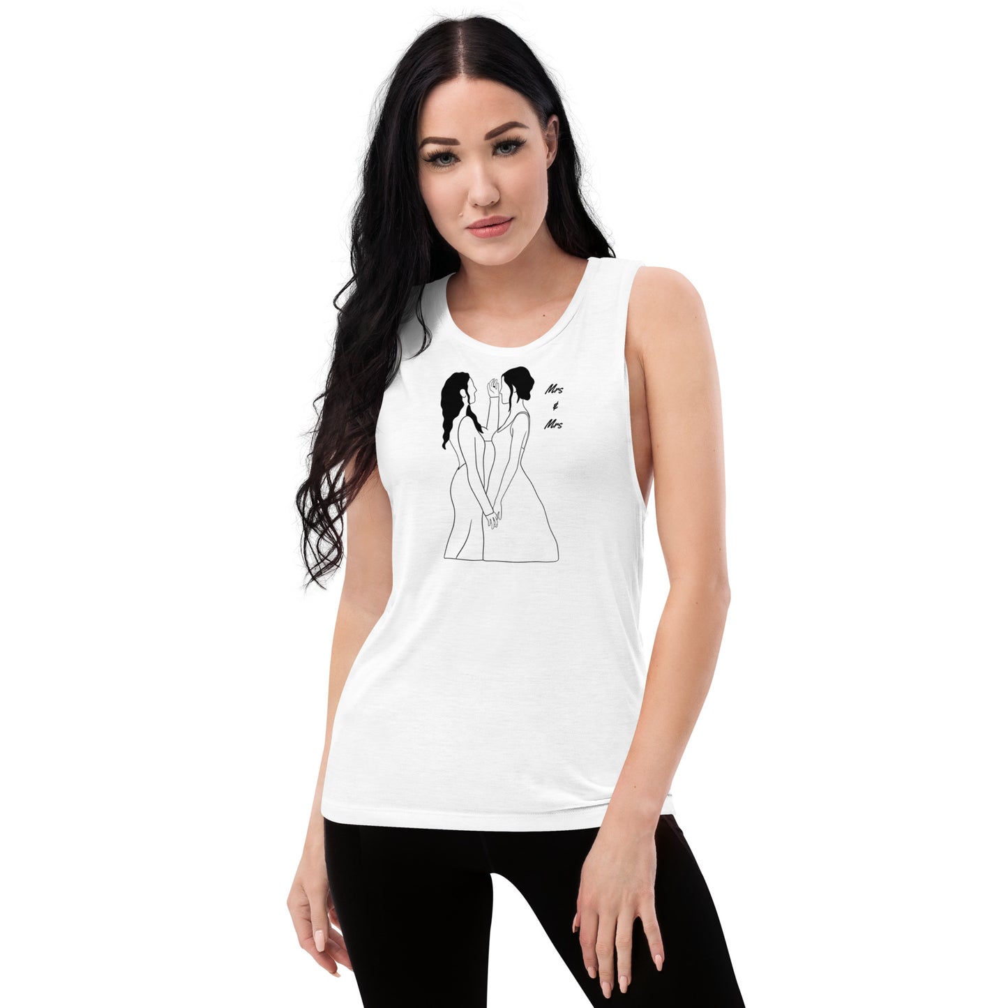 Mrs. & Mrs. Women's Muscle Tank